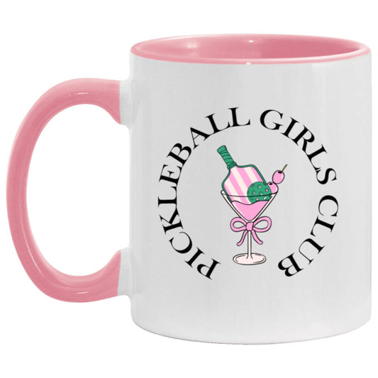 Charming Pickleball Girls Club Ceramic Mug