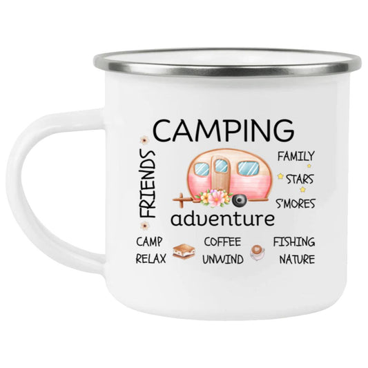 Vintage Whimsical Camper Mug