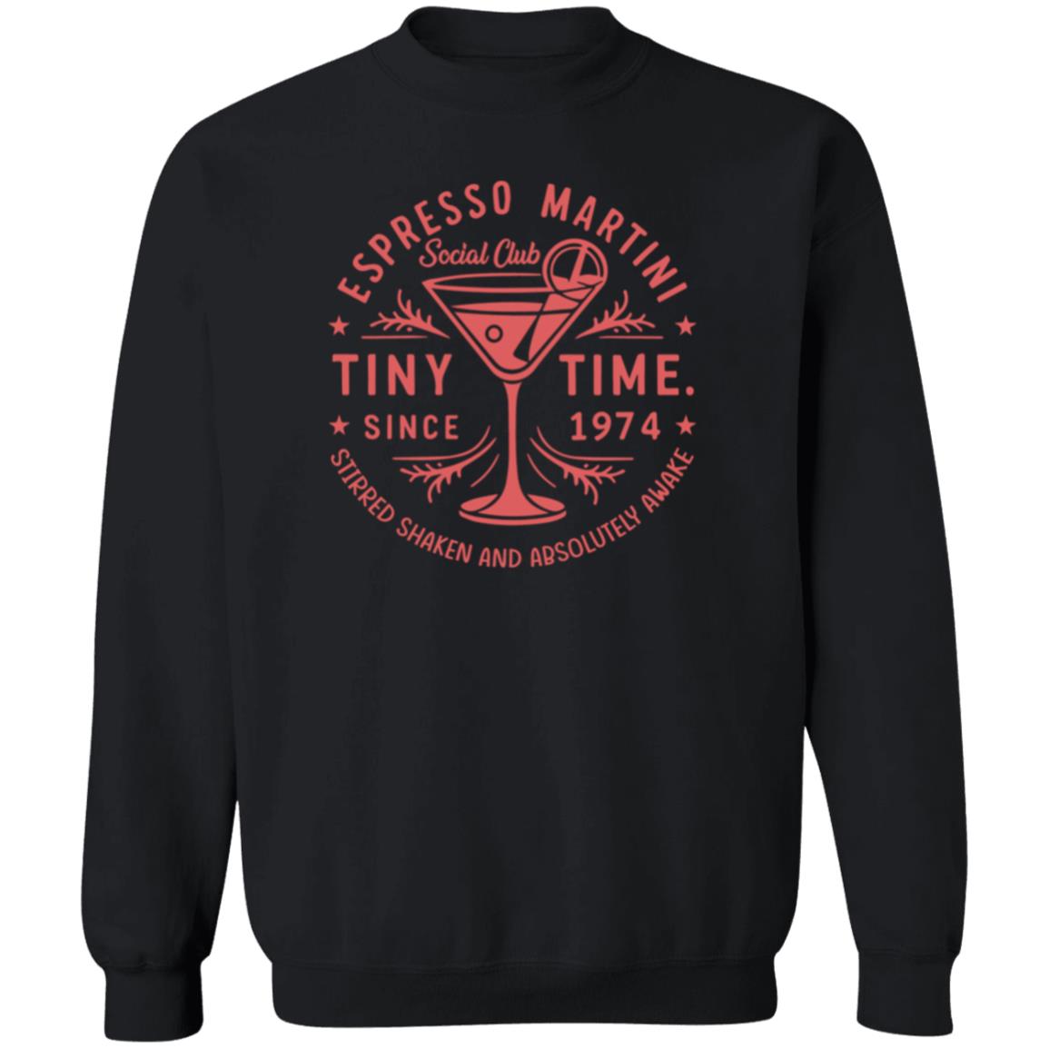 Sip & Socialize: Espresso Martini Crewneck Sweatshirt