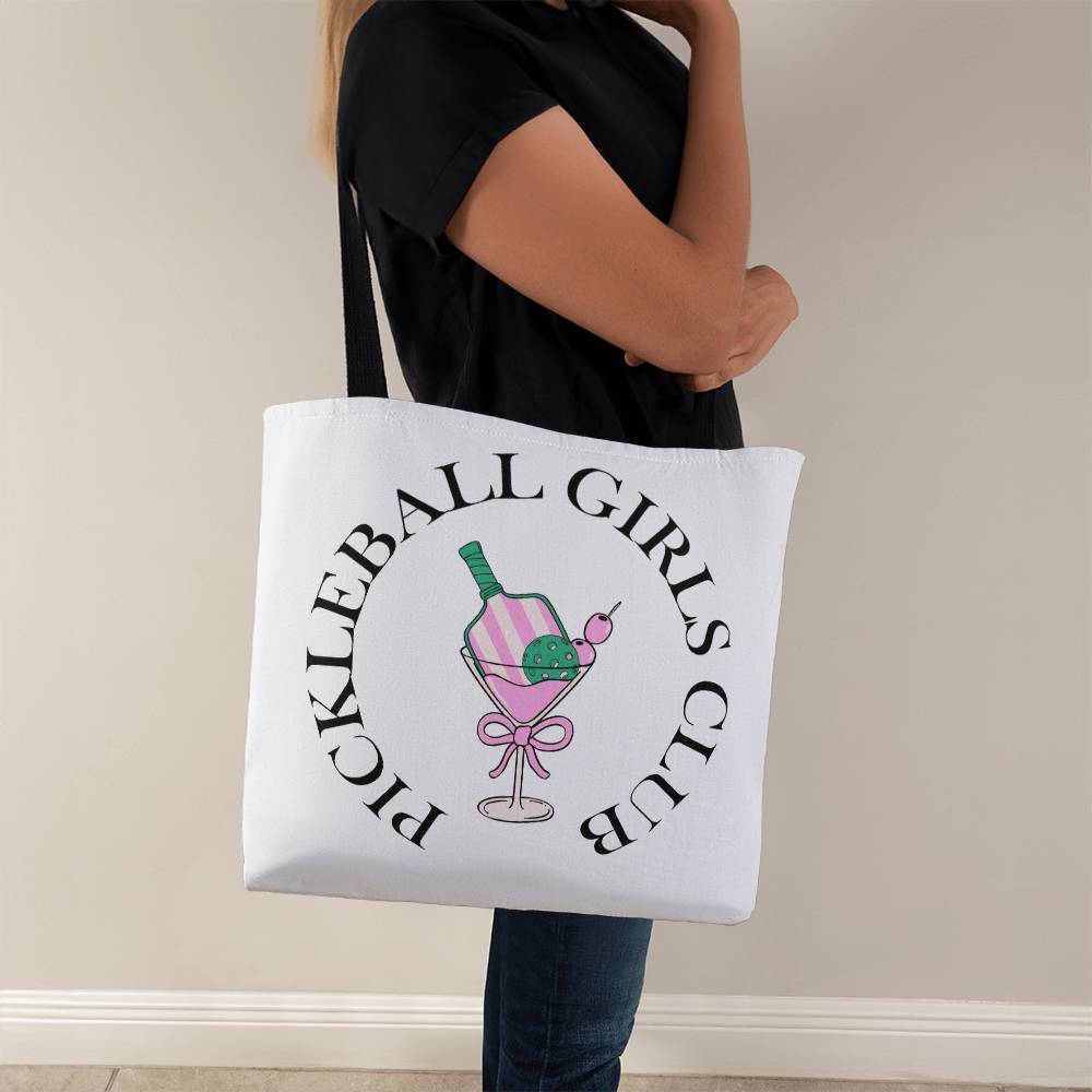 Classic Country Club Pickleball Coquette Tote Bag